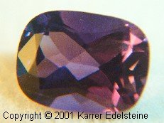 Amethyst als Antik geschliffen Edelstein