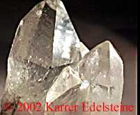Pseudodiamant Rohmineral Stufe