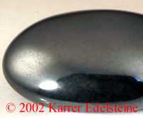 Roteisenglanz Edelstein als Trommelstein Roteisenglanz Edelstein als Trommelstein