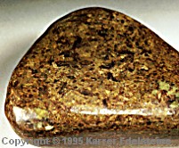 Bronzit Trommelstein