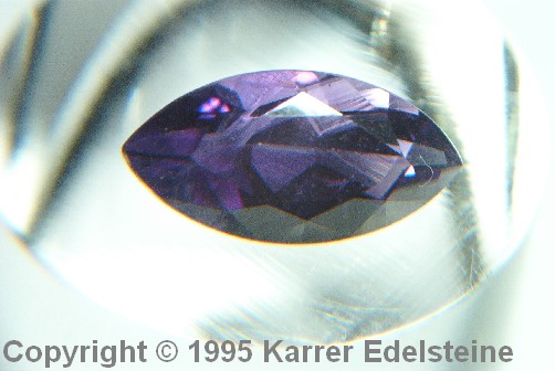 Amethyst facettiert geschliffen als navette, markise