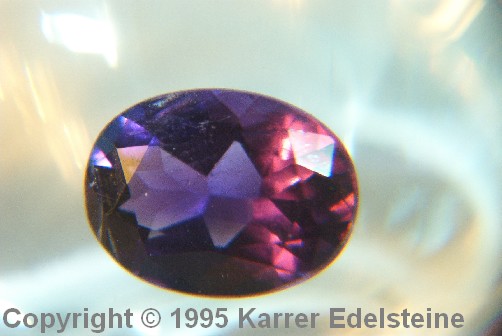 Amethyst facettiert geschliffen als oval