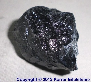 Schrl, schwarzer Turmalin Rohmineral