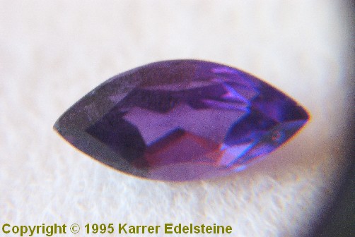 Amethyst facettiert geschliffen als navette, markise