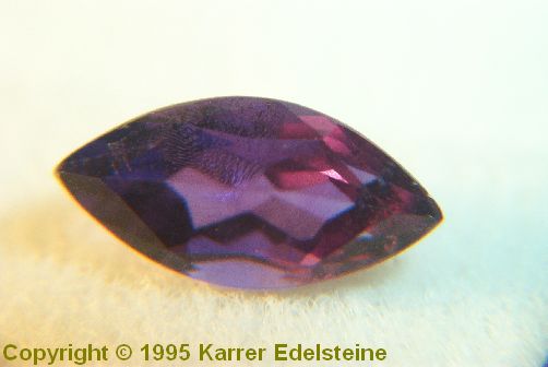 Amethyst facettiert geschliffen als navette, markise