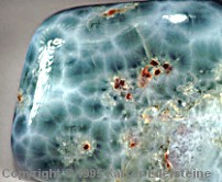 Larimar, Atlantisstein Trommelstein