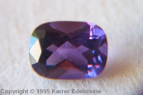 Amethyst facettiert geschliffen als antik, antique