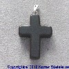 Angebot aus unserem Shop: H�matit Kreuz Anh�nger mit �se 