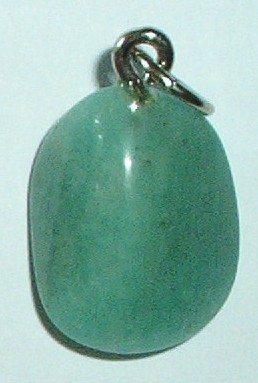 Trommelstein Anhnger Amazonit mit se - Edelstein Mineral Heilstein Schmuck kaufen