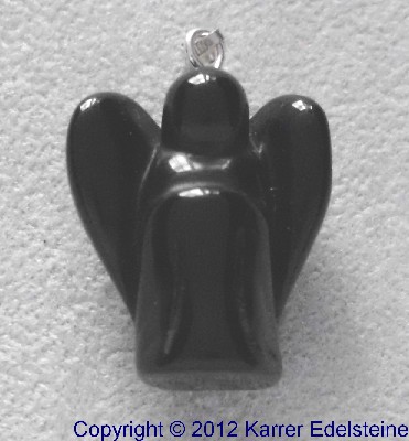 Anhnger Onyx Engel mit se fr 4,95 Euro. - Edelstein Mineral Heilstein Schmuck kaufen