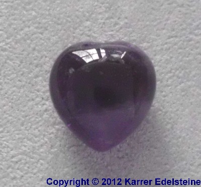 Amethyst Glcksherz fr 1,95 Euro. - Edelstein Mineral Heilstein kaufen