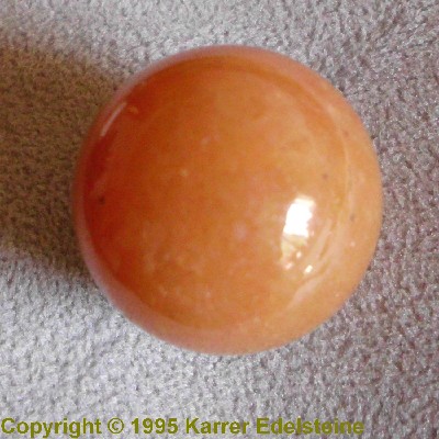 Roter Aventurin Kugel, 20 mm Durchmesser