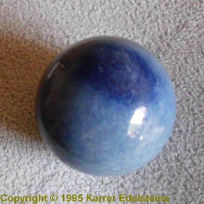 Blauquarz Kugel, 20 mm Durchmesser