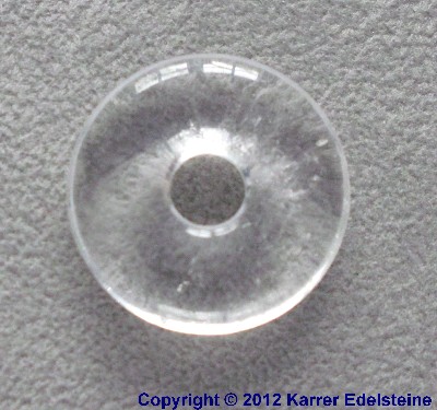 Bergkristall Donut, 20 mm