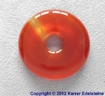 Karneol Donut, 30 mm