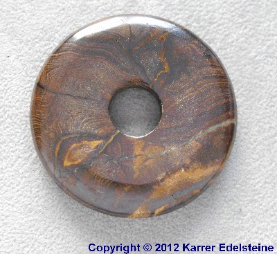 Boulder Opal (Qualitt AA) Donut, 40 mm