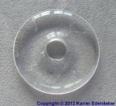 Bergkristall Donut, 40 mm