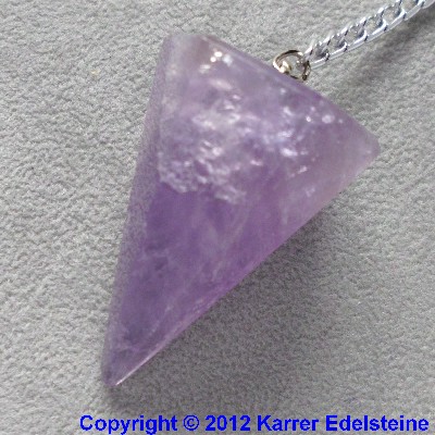 Amethyst Pendel Facettiert