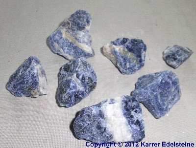 Sodalith Wassersteine, ca. 100 Gramm