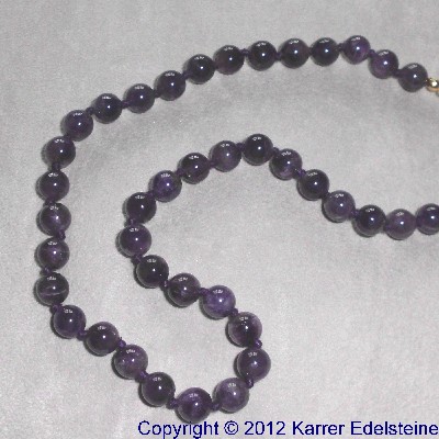 Amethyst Kugelkette