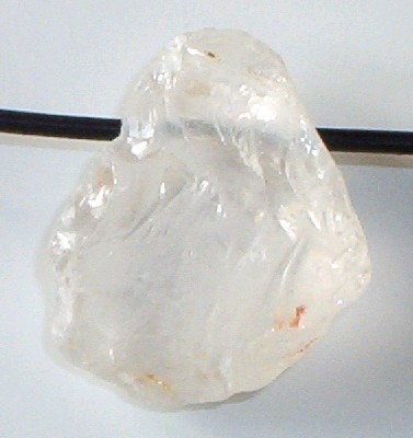 Gebohrter Rohstein Bergkristall